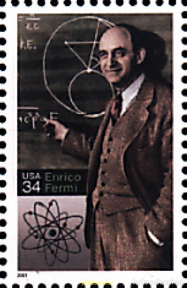 Sellos: 79931 MNH ESTADOS UNIDOS 2001 CENTENARIO DEL NACIMIENTO DE ENRICO FERMI