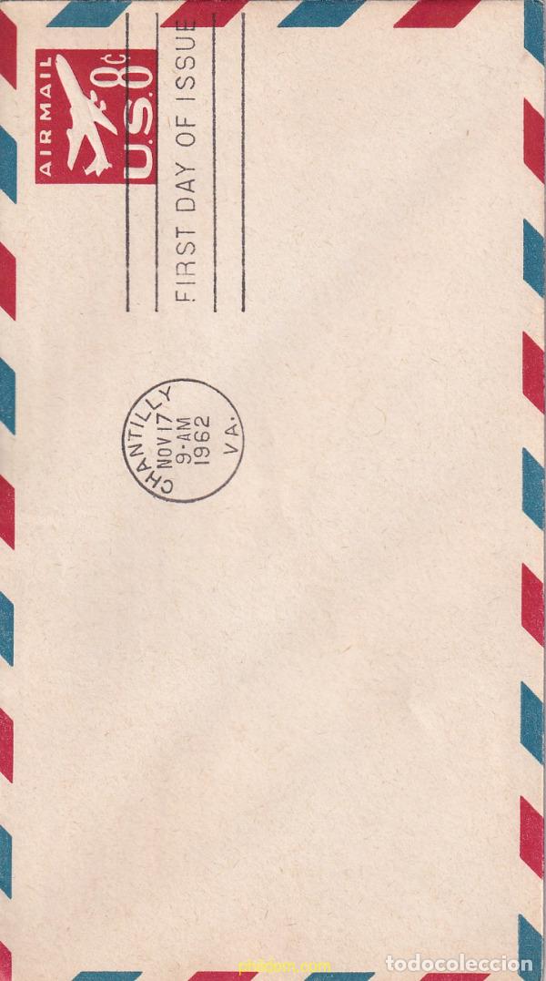 Sellos: 781671 USED ESTADOS UNIDOS 1962 AEROGRAMA