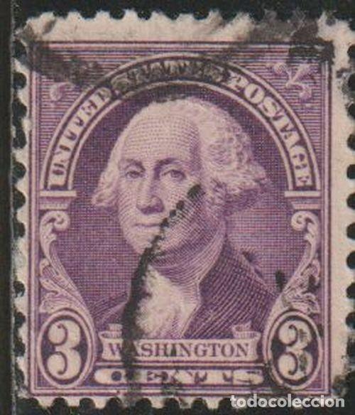 Sellos: USA 1932 Scott 720 Sello &ordm; Presidente George Washington by Gilbert Stuart Michel 350A Yvert 313