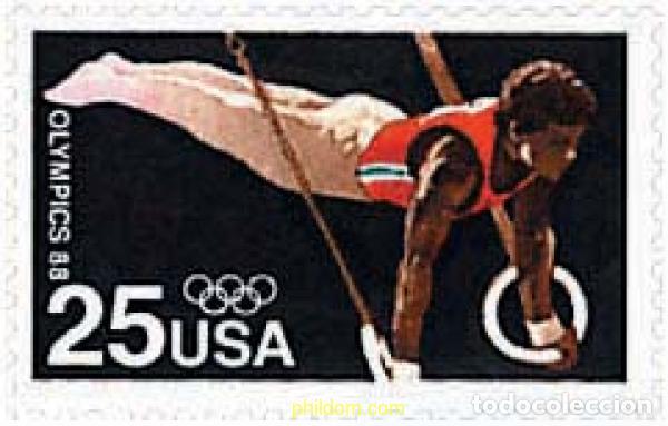 Sellos: 68741 MNH ESTADOS UNIDOS 1988 24 JUEGOS OLIMPICOS VERANO SEUL 1988