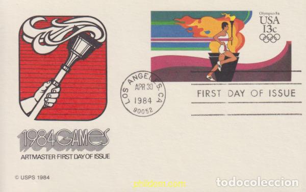 Sellos: 619143 MNH ESTADOS UNIDOS 1984 23 JUEGOS OLIMPICOS VERANO LOS ANGELES 1984