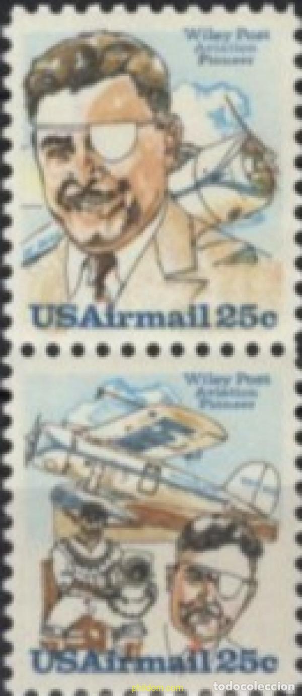 Sellos: 134355 MNH ESTADOS UNIDOS 1979 PIONEROS DE LA AVIACION
