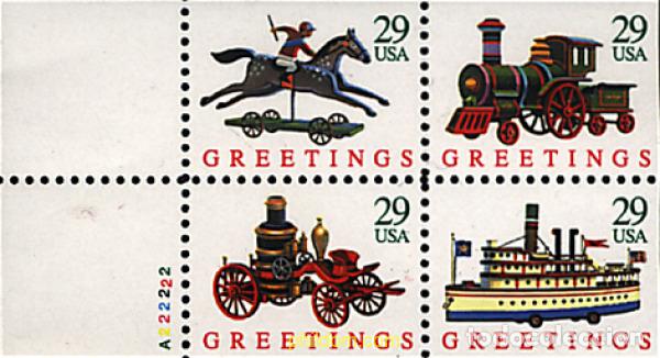 Sellos: 311189 MNH ESTADOS UNIDOS 1992 NAVIDAD