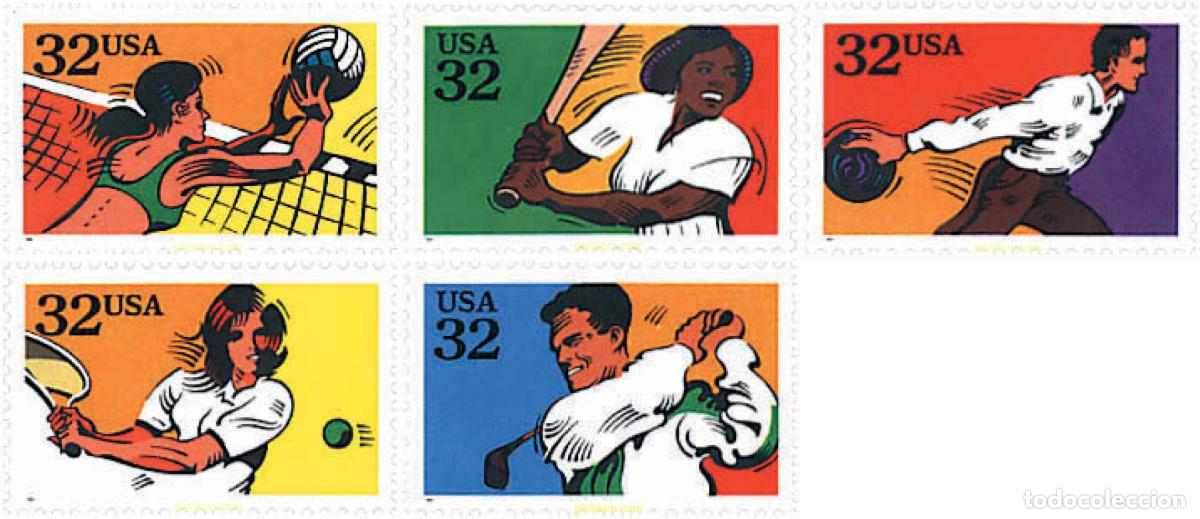 Sellos: 86890 MNH ESTADOS UNIDOS 1995 DEPORTES