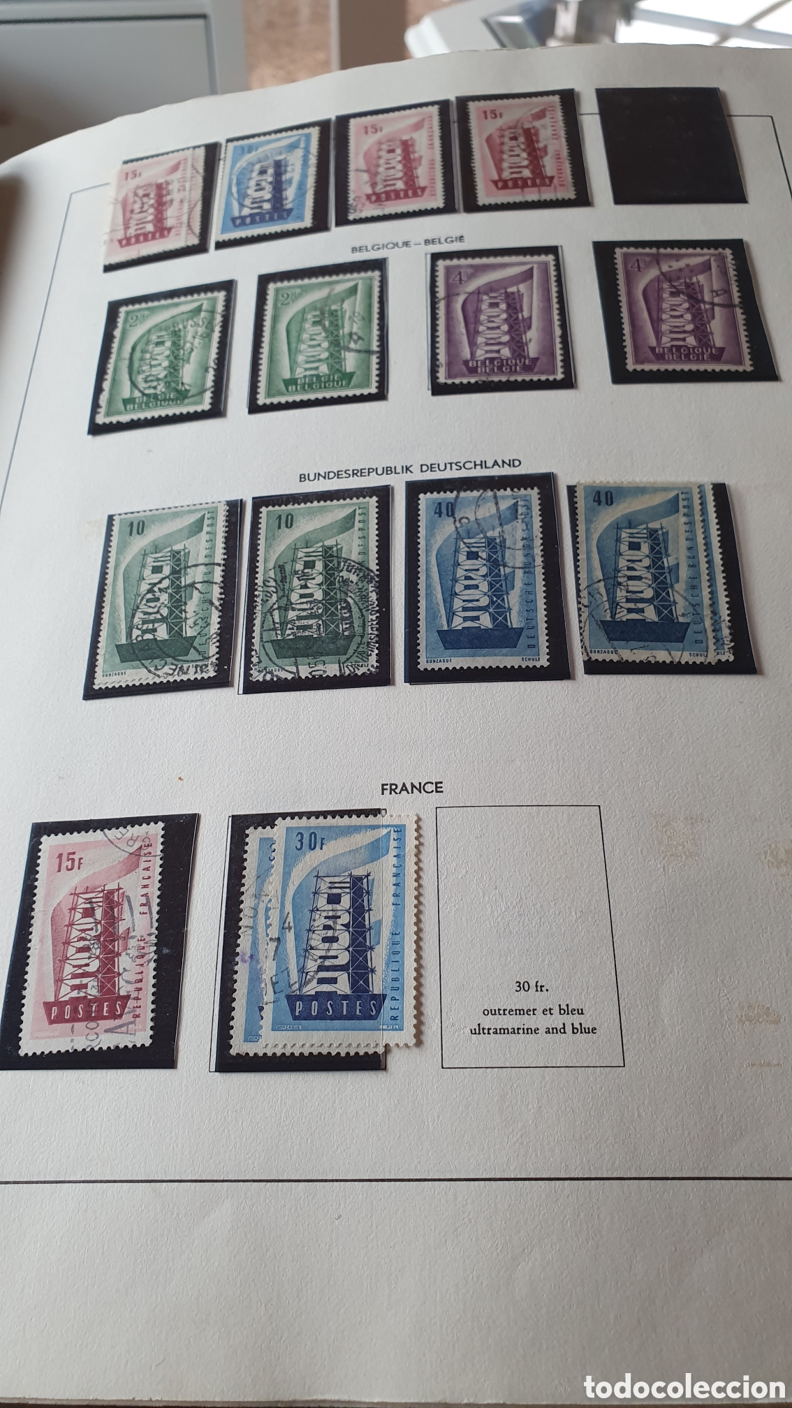 Timbres: Album sellos estados unidos 1851 a 1959