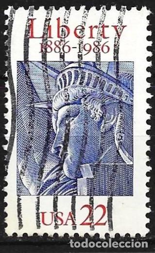 Sellos: Estados Unidos 1986 - Mi 1841 - YT 1672 - Estatua de la Libertad