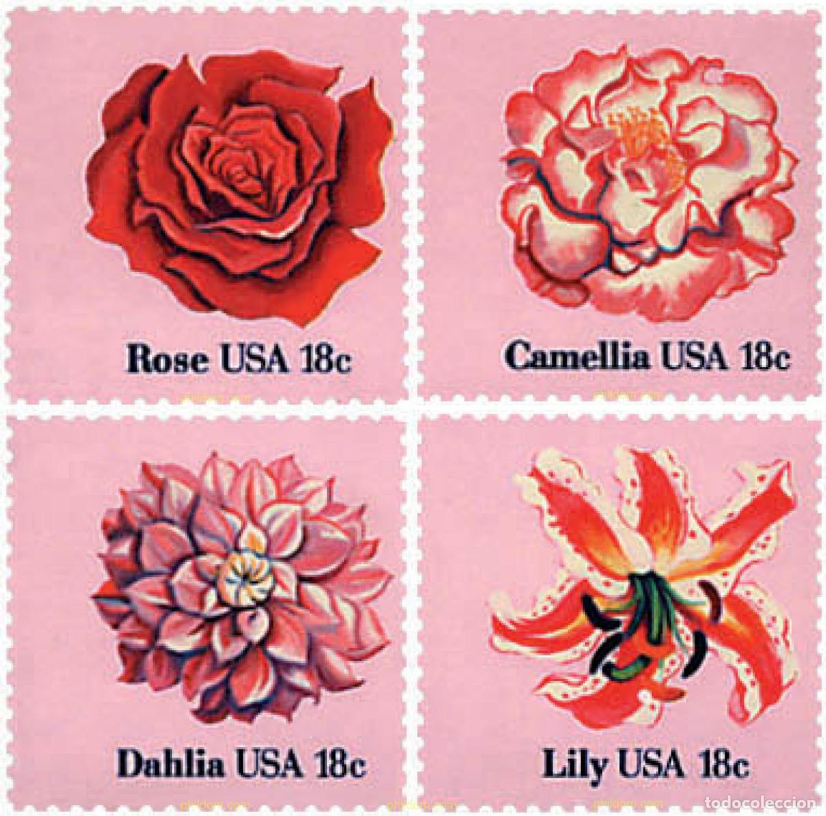 Sellos: 88762 MNH ESTADOS UNIDOS 1981 FLORES