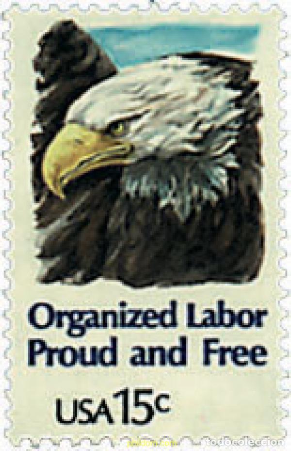 Sellos: 33011 MNH ESTADOS UNIDOS 1980 DIA DEL TRABAJO