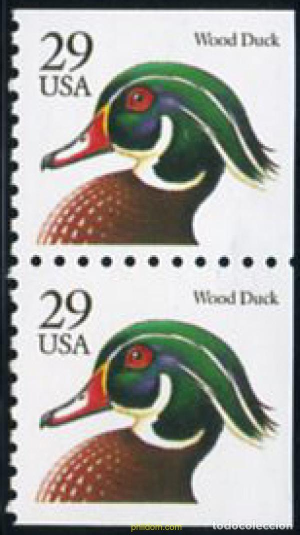 Sellos: 209200 MNH ESTADOS UNIDOS 1991 AVES