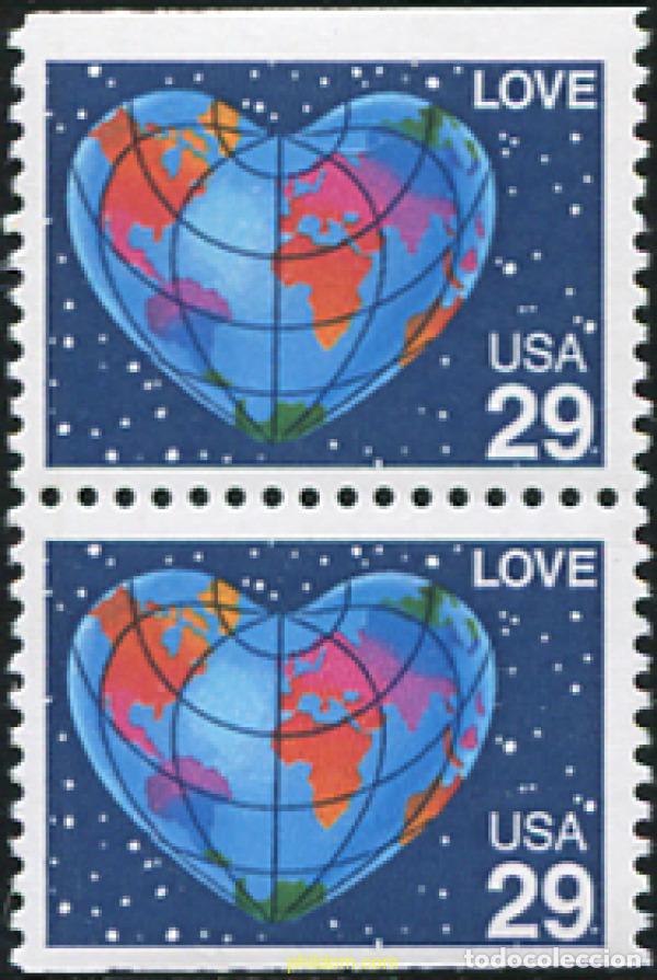Sellos: 306340 MNH ESTADOS UNIDOS 1991 MENSAJES DE AMOR