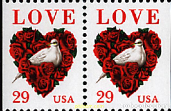 Sellos: 294848 MNH ESTADOS UNIDOS 1994 MENSAJES DE AMOR