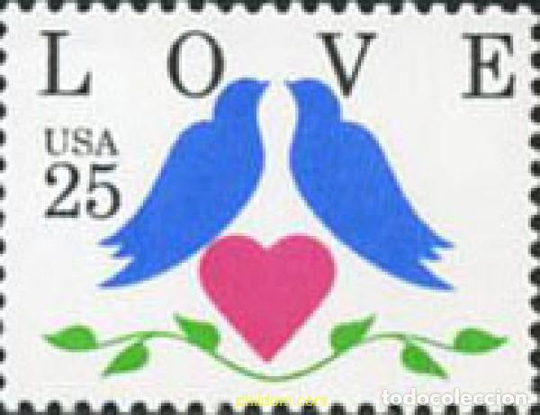 Sellos: 33488 MNH ESTADOS UNIDOS 1990 MENSAJE DE AMOR