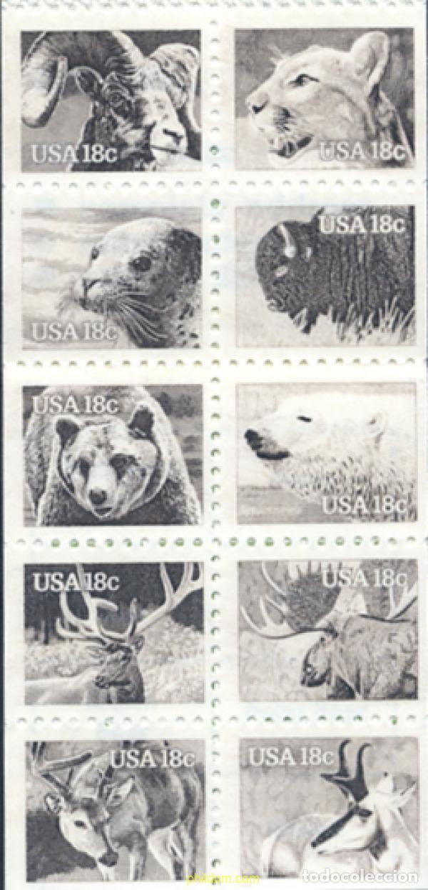 Sellos: 183297 MNH ESTADOS UNIDOS 1981 FAUNA SALVAJE