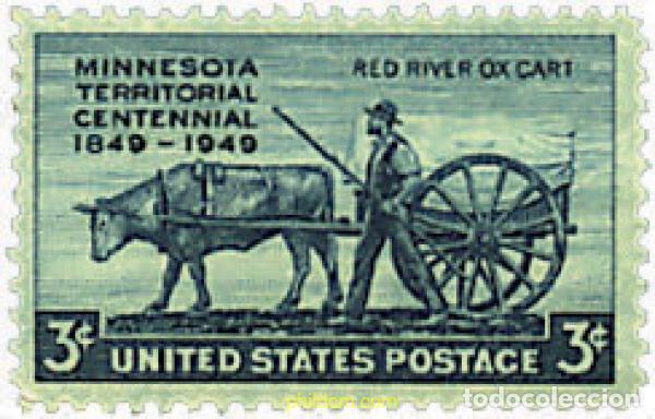 Sellos: 30128 MNH ESTADOS UNIDOS 1949 CENTENARIO DEL TERRITORIO DE MINISOTA