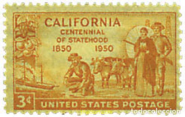 Sellos: 30129 MNH ESTADOS UNIDOS 1950 CENTENARIO DEL ESTADO DE CALIFORNIA.