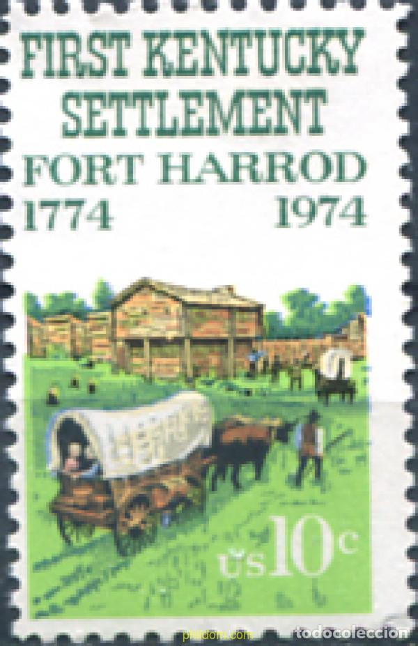 Sellos: 30157 MNH ESTADOS UNIDOS 1974 200 ANIVERSARIO DE LA PRIMERA COLONIA DE KENTUCKY