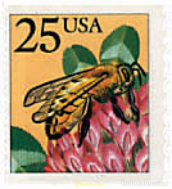 Sellos: 68734 MNH ESTADOS UNIDOS 1988 INSECTOS