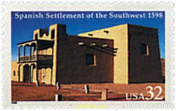Sellos: 52740 MNH ESTADOS UNIDOS 1998 400 ANIVERSARIO DE LA COLONIZACION ESPA&Ntilde;OLA EN EL SUD-OESTE