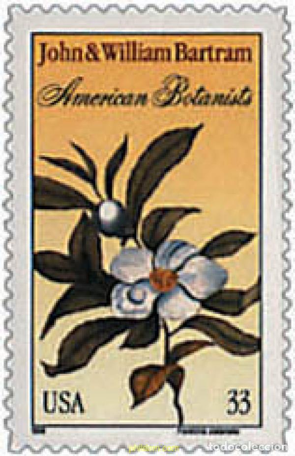 Sellos: 98791 MNH ESTADOS UNIDOS 1999 HOMENAJE A LOS BOTANICOS JOHN Y WILLIAM BARTRAM