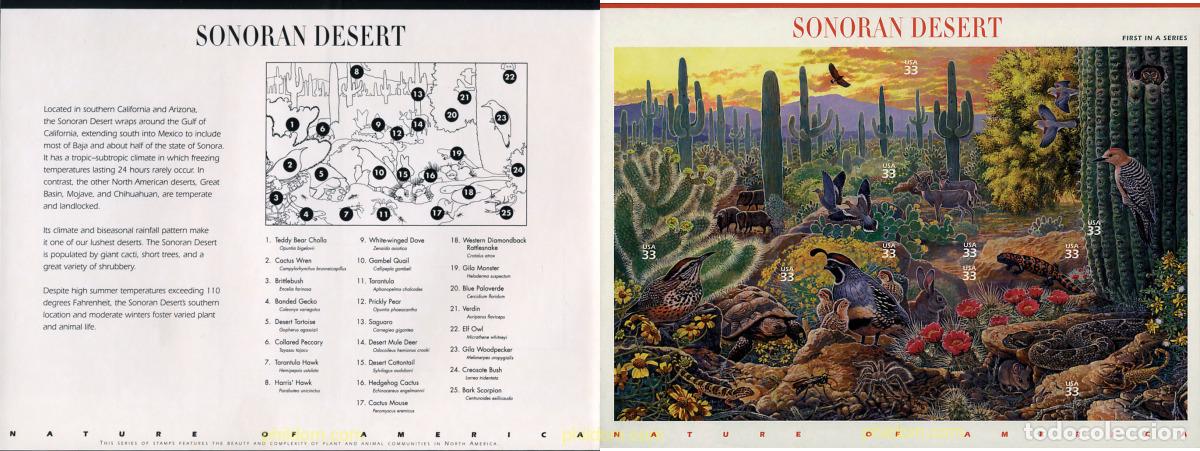 Sellos: 357030 MNH ESTADOS UNIDOS 1999 DESIERTO DE SONORA