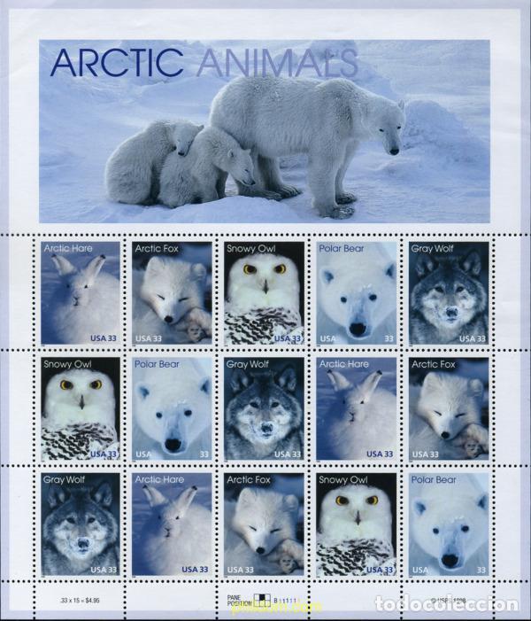 Sellos: 358392 MNH ESTADOS UNIDOS 1999 FAUNA ANTARTICA