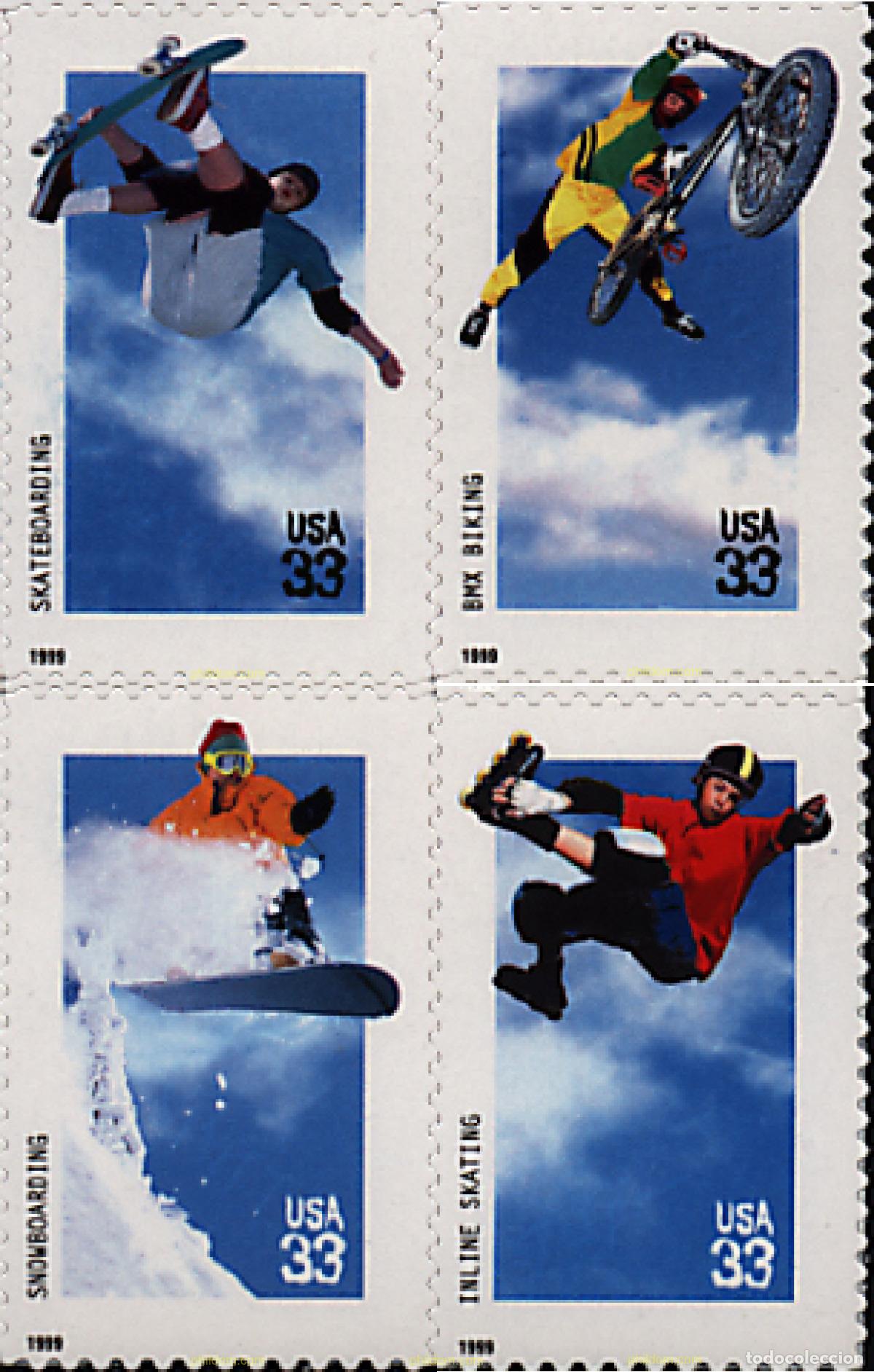 Sellos: 52794 MNH ESTADOS UNIDOS 1999 DEPORTES