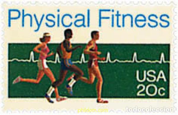 Sellos: 27036 MNH ESTADOS UNIDOS 1983 MES NACIONAL DE LA FORMA FISICA.