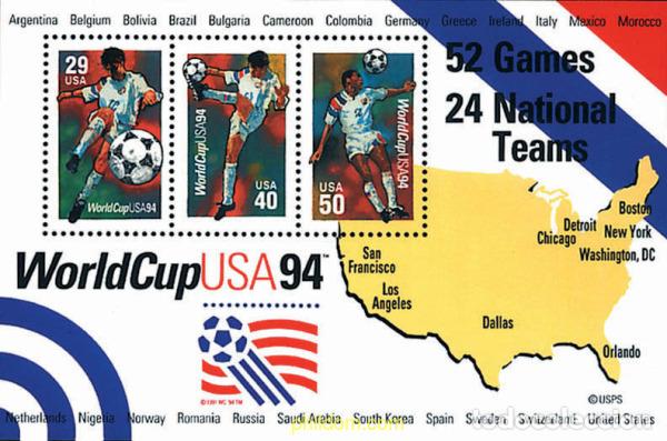 Sellos: 86885 MNH ESTADOS UNIDOS 1994 COPA DEL MUNDO DE FUTBOL. USA-94
