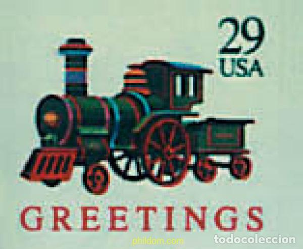 Sellos: 61136 MNH ESTADOS UNIDOS 1992 NAVIDAD