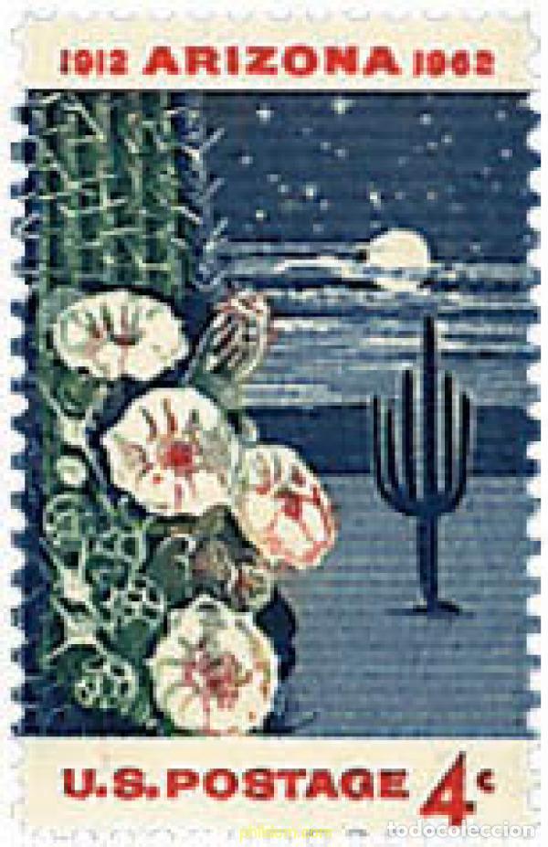 Sellos: 88743 MNH ESTADOS UNIDOS 1962 50 ANIVERSARIO DEL ESTADO DE ARIZONA