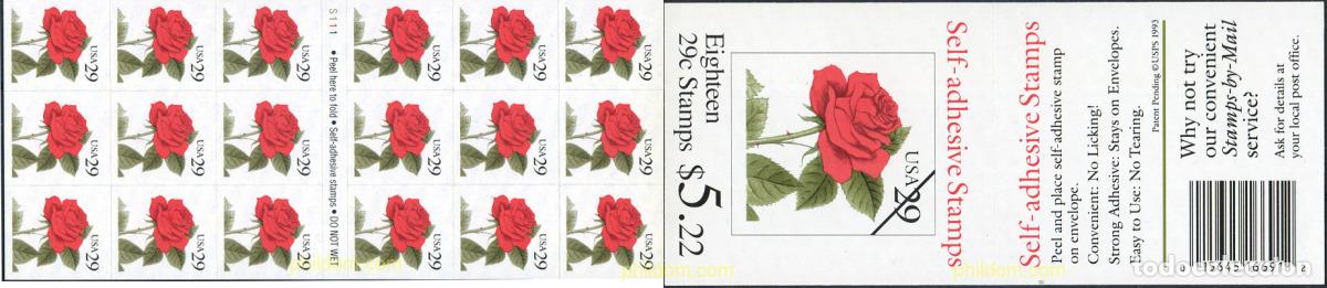 Sellos: 3472 MNH ESTADOS UNIDOS 1993 FLORES