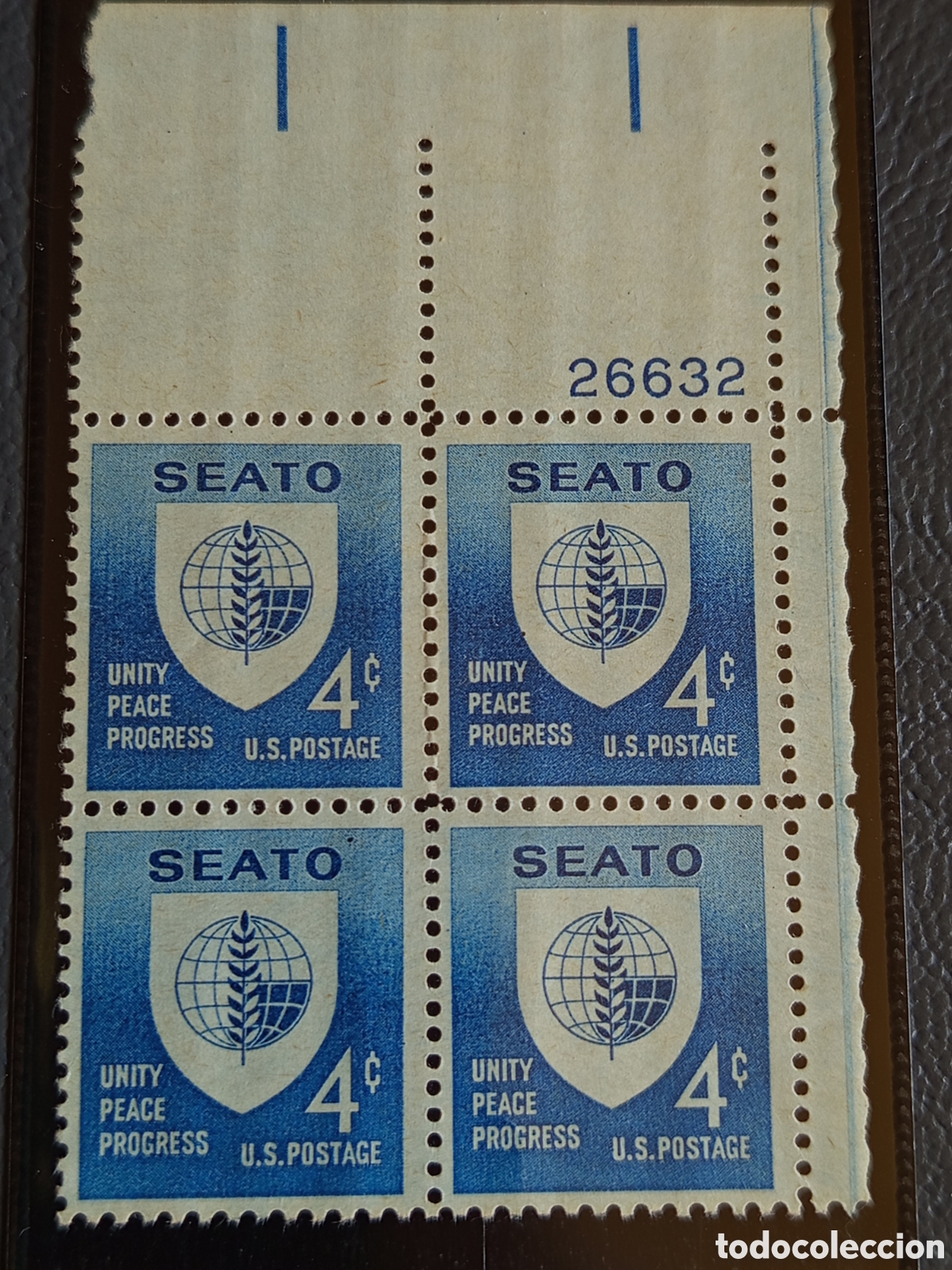 Sellos: EE.UU. 1960 SEATO Scott #1151 Bloque de Cuatro MNH #26632