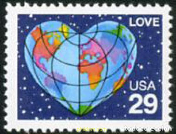 Sellos: 209142 MNH ESTADOS UNIDOS 1991 MENSAJES DE AMOR