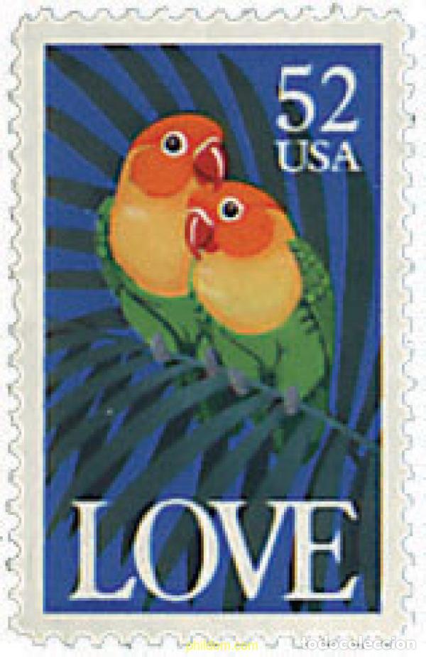 Sellos: 315744 MNH ESTADOS UNIDOS 1991 MENSAJES DE AMOR