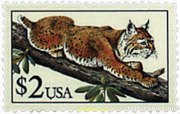 Sellos: 30185 MNH ESTADOS UNIDOS 1990 LA VIDA SALVAJE