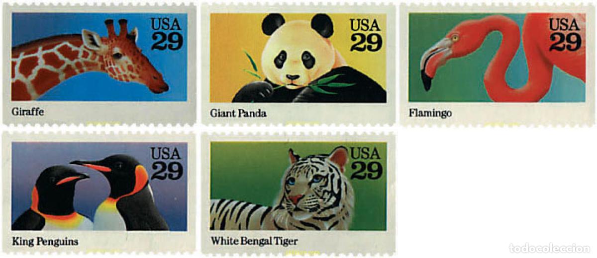 Sellos: 33205 MNH ESTADOS UNIDOS 1992 FAUNA SALVAJE