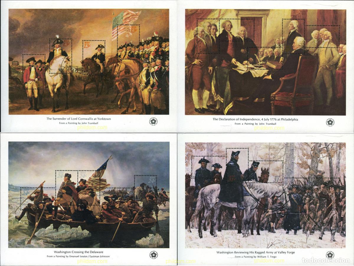 Sellos: 49661 MNH ESTADOS UNIDOS 1976 BICENTENARIO DE LA INDEPENDENCIA DE LOS ESTADOS UNIDOS
