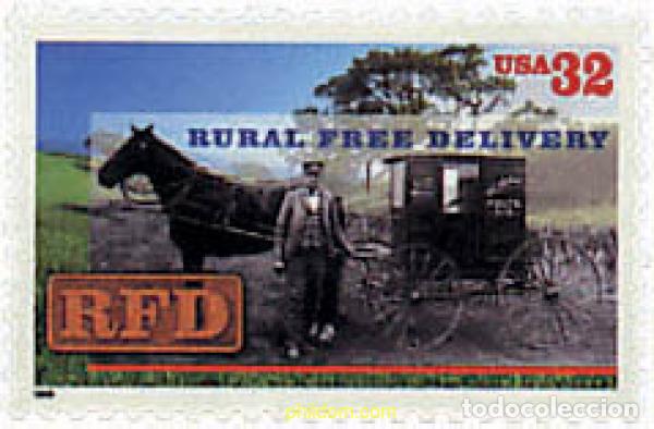 Sellos: 75513 MNH ESTADOS UNIDOS 1996 DILIGENCIA POSTAL