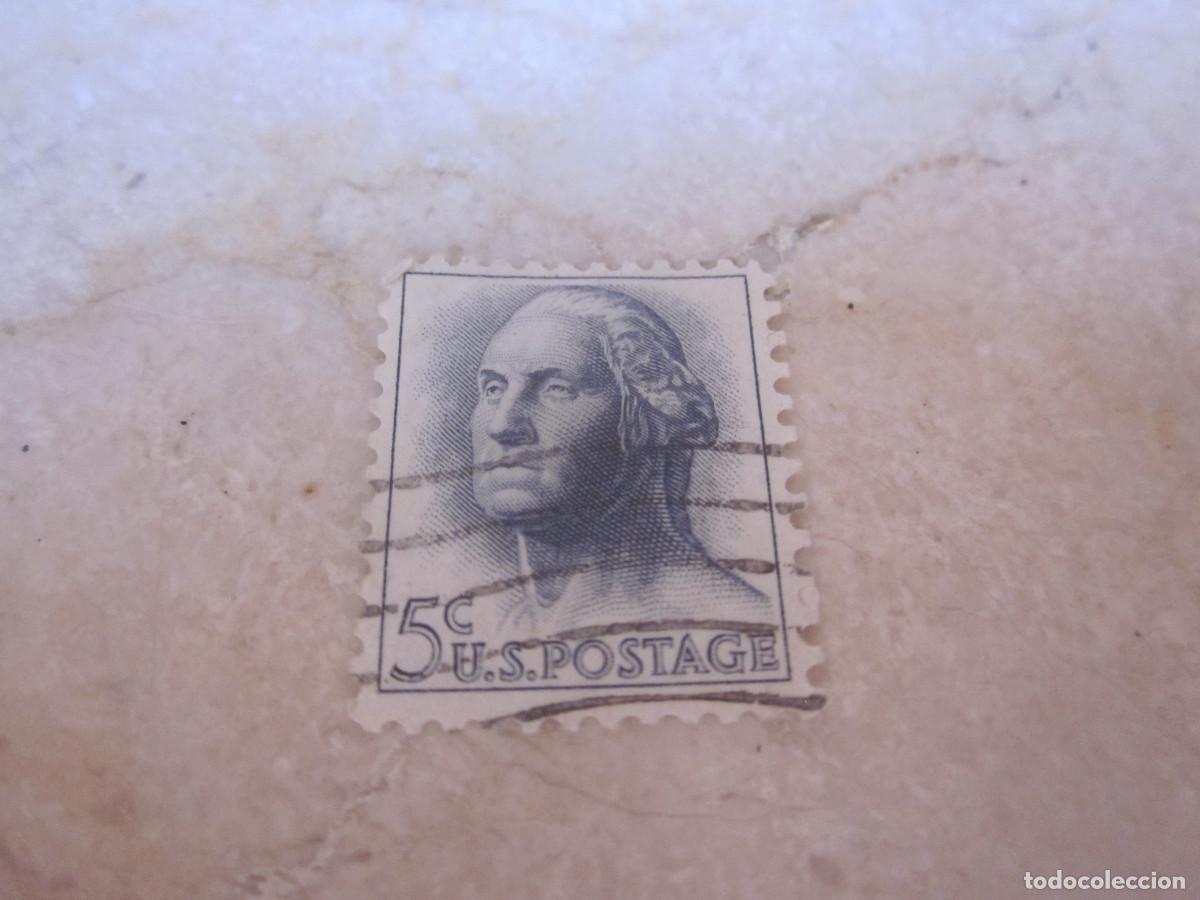 Sellos: SELLO 5 CENTAVOS ESTADOS UNIDOS - GEORGE WASHINGTON