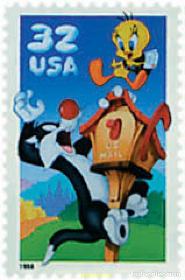 Sellos: 52738 MNH ESTADOS UNIDOS 1998 PERSONAJES DE LA WARNER BROS