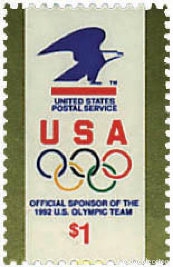 Sellos: 86875 MNH ESTADOS UNIDOS 1991 25 JUEGOS OLIMPICOS VERANO BARCELONA 1992