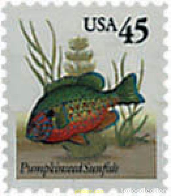 Sellos: 86878 MNH ESTADOS UNIDOS 1992 PEZ