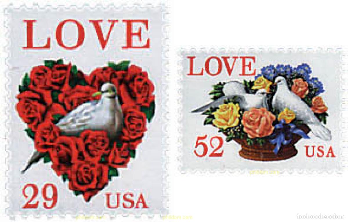 Sellos: 88799 MNH ESTADOS UNIDOS 1994 MENSAJES DE AMOR