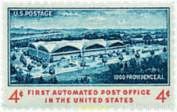 Sellos: 59494 MNH ESTADOS UNIDOS 1960 INAUGURACION DE LA PRIMERA OFICINA DE CORREOS AUTOMATICA