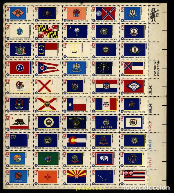Sellos: 9868 MNH ESTADOS UNIDOS 1976 BICENTENARIO DE LA REVOLUCION AMERICANA