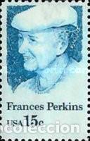 Sellos: ESTADOS UNIDOS, 1980 SW1575 &rdquo;Frances Perkins, 1.882 - 1.96&rdquo;./ Nuevos, sin fijasellos, MNH.