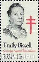Sellos: ESTADOS UNIDOS, 1980 SW1577 &rdquo;Emily Bissel, 1.861 - 1.948&rdquo;./ Nuevos, sin fijasellos, MNH.