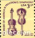 Sellos: ESTADOS UNIDOS, 1980 SW1578 &rdquo;M&uacute;sica para la Democracia&rdquo;./ Nuevos, sin fijasellos, MNH.