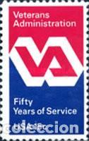 Sellos: ESTADOS UNIDOS, 1980 SW1580 &rdquo;Administraci&oacute;n de Veteranos&rdquo;./ Nuevos, sin fijasellos, MNH.