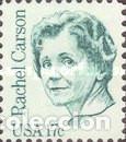Sellos: ESTADOS UNIDOS, 1980 SW1612 &rdquo;Rachel Carson, Escritora &rdquo;./ Nuevos, sin fijasellos, MNH.